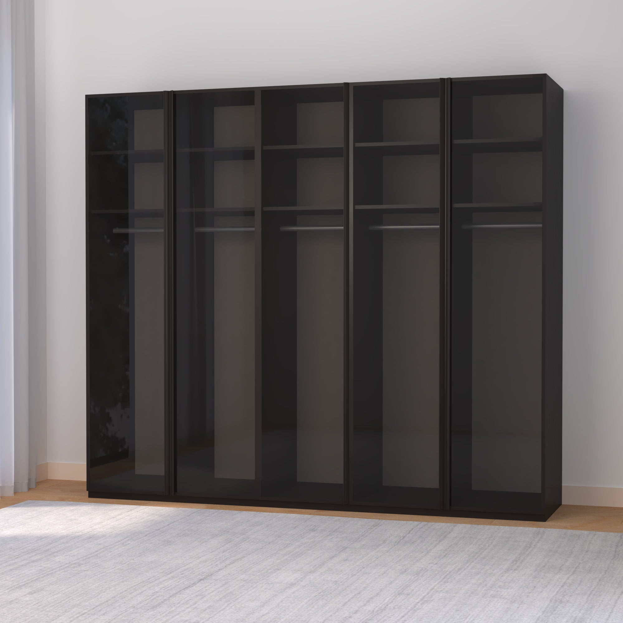 Modularer Drehtürenschrank LUCA – 250 cm Breite