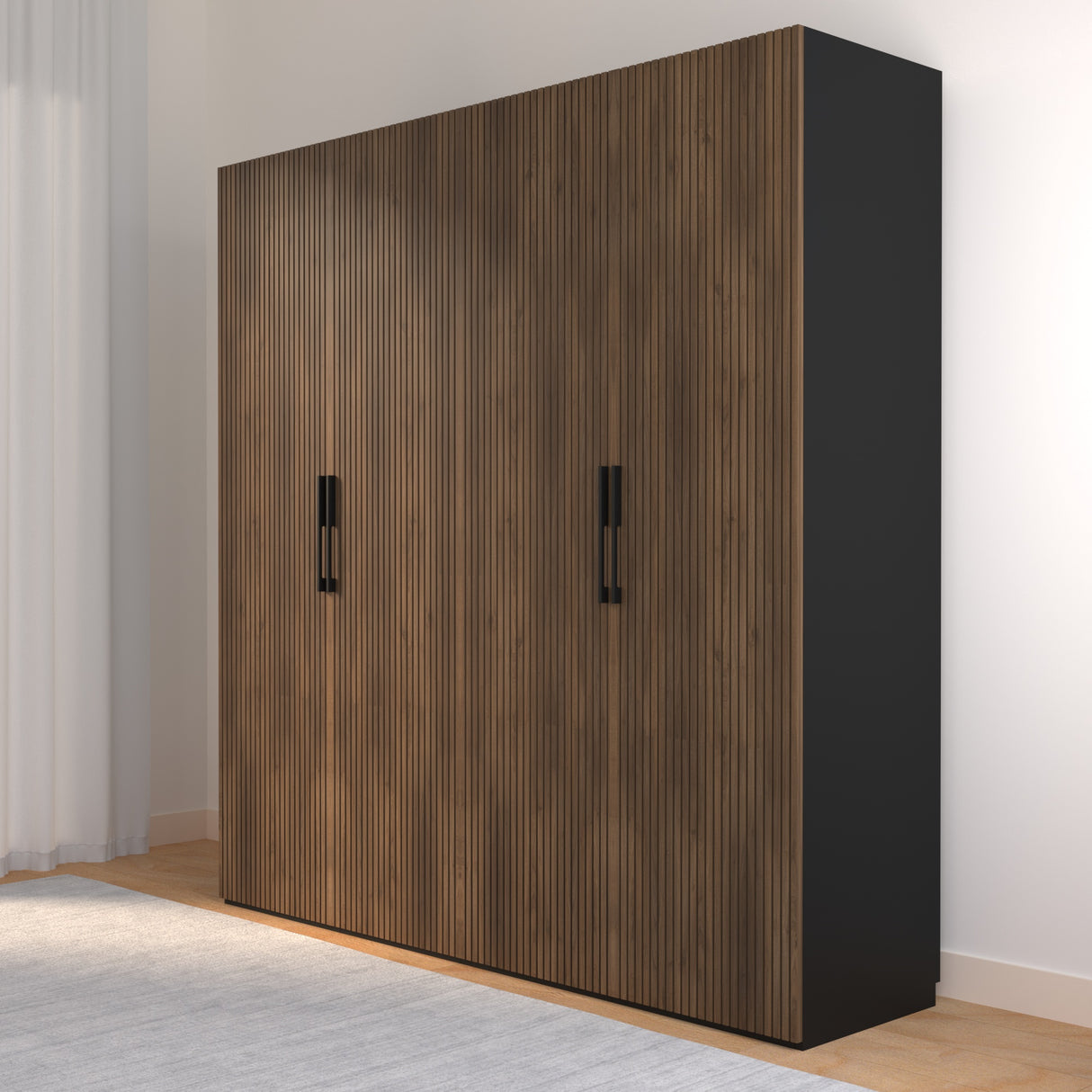 Modularer Drehtürenschrank MARLENE 1 – 200 cm Breite