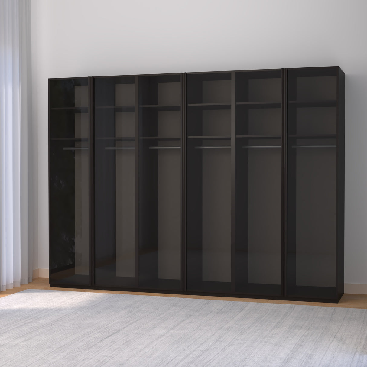 Modularer Drehtürenschrank LUCA – 300 cm Breite