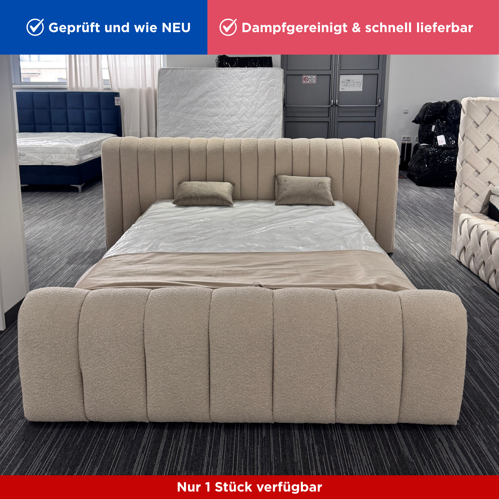 BODOO 160×200 – Stauraumbett