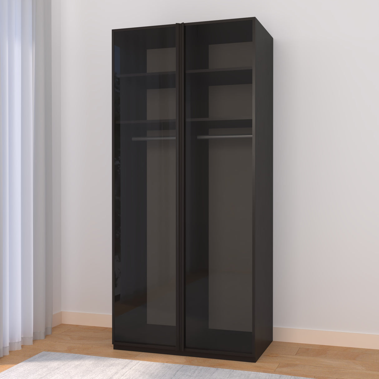 Modularer Drehtürenschrank LUCA – 100 cm Breite