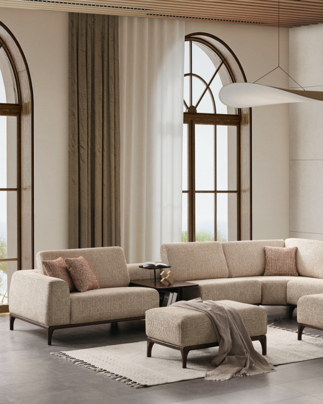 Modulares Sofa Bilbao U-Form