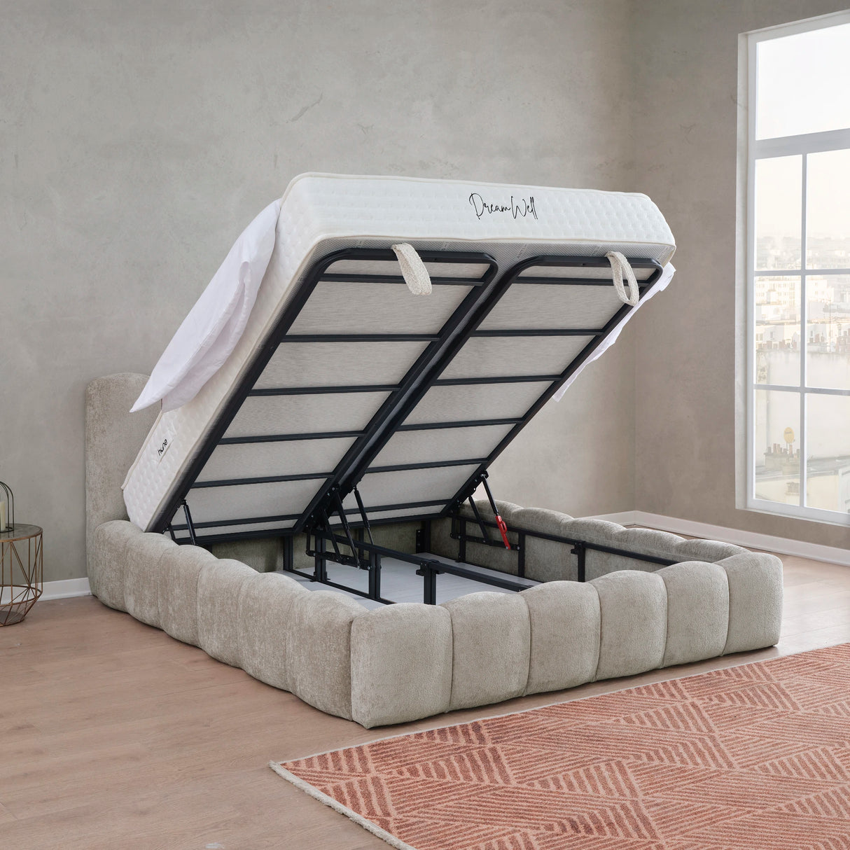 Bett mit Stauraum TEDDY