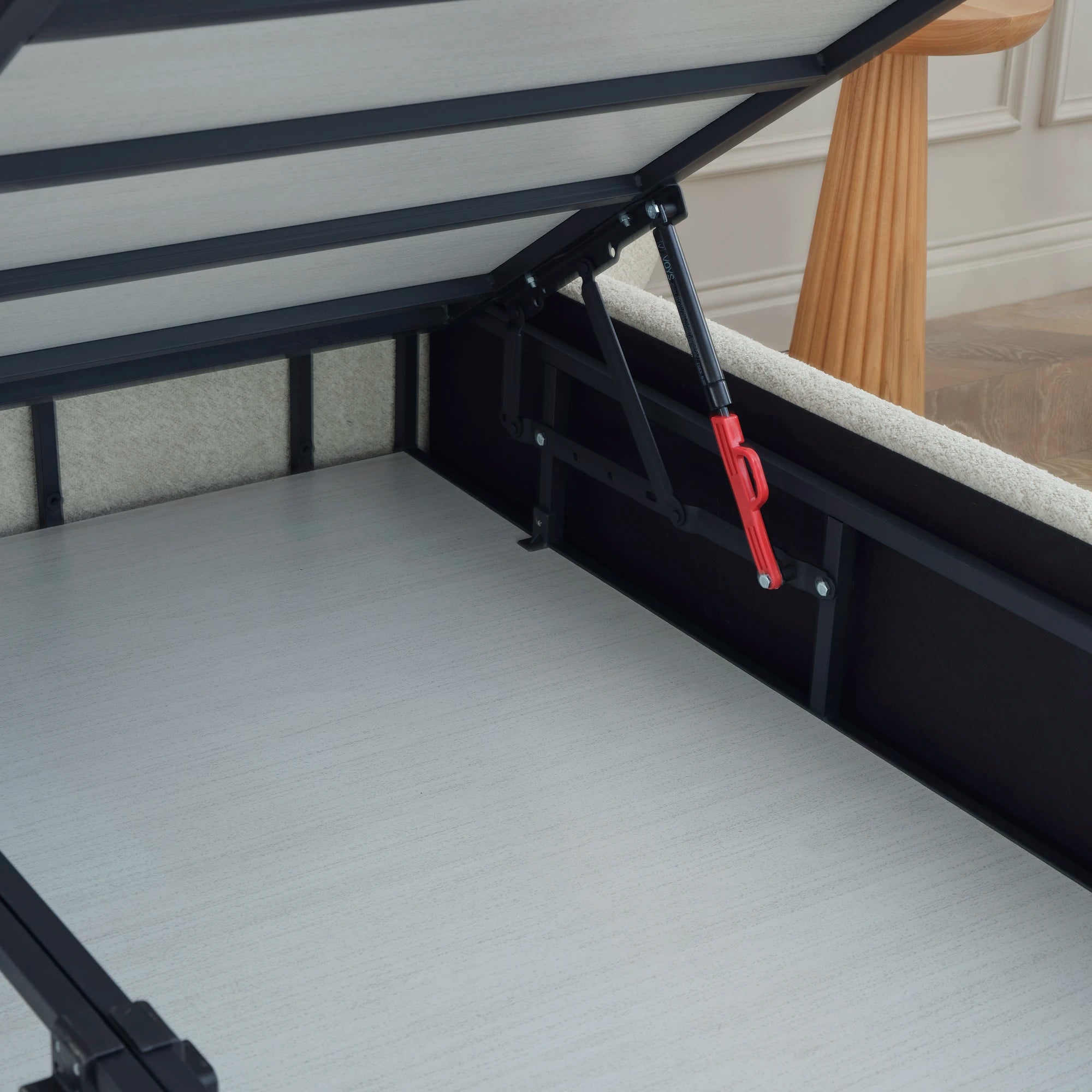 Designer Polsterbett mit Stauraum Evora