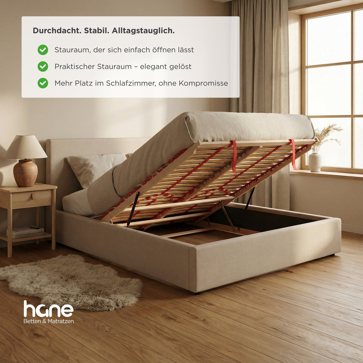 DreamLine™ Balance Lattenrost – Fußteil aufklappbar