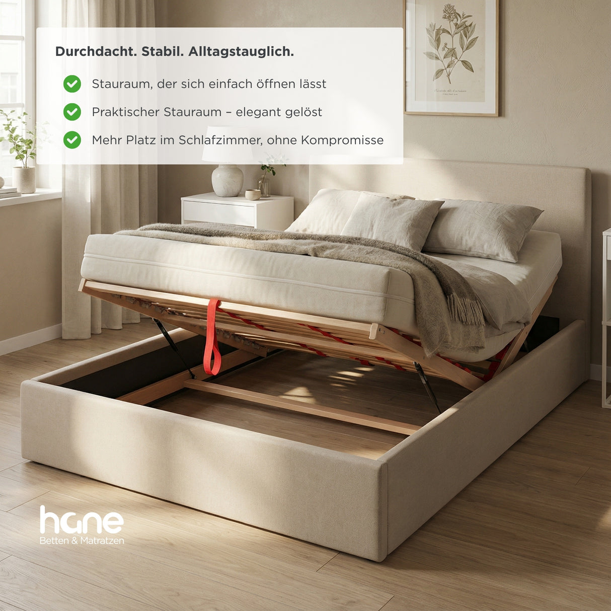 DreamLine™ Balance Lattenrost – Kopf- & Fußteil verstellbar, Fußteil aufklappbar