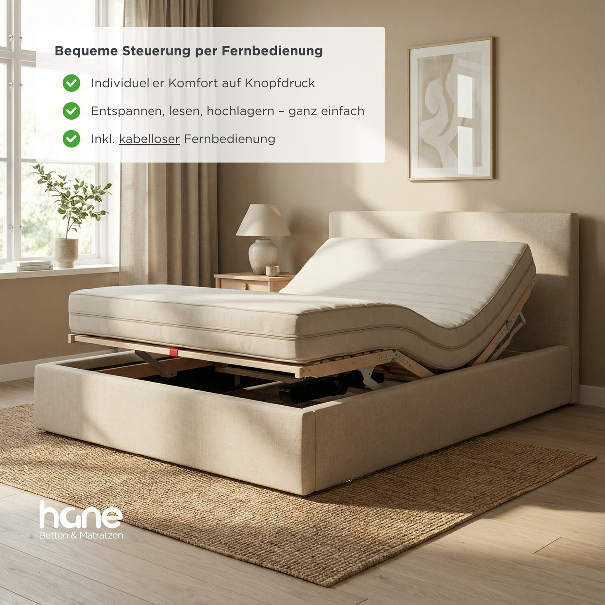 DreamLine™ Balance Motor-Lattenrost – elektrisch verstellbar