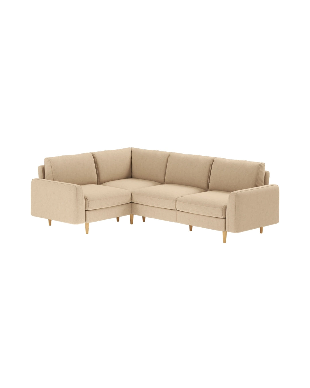 Modulares L Ecksofa Elisabeth Small mit Schlaffunktion