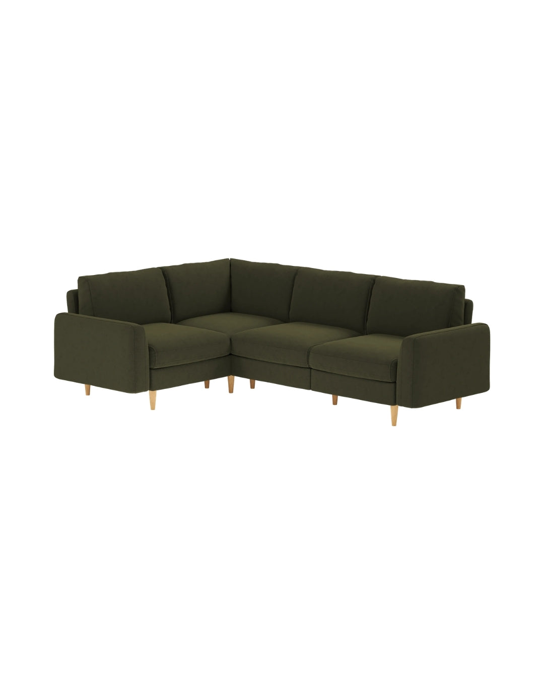 Modulares L Ecksofa Elisabeth Small mit Schlaffunktion