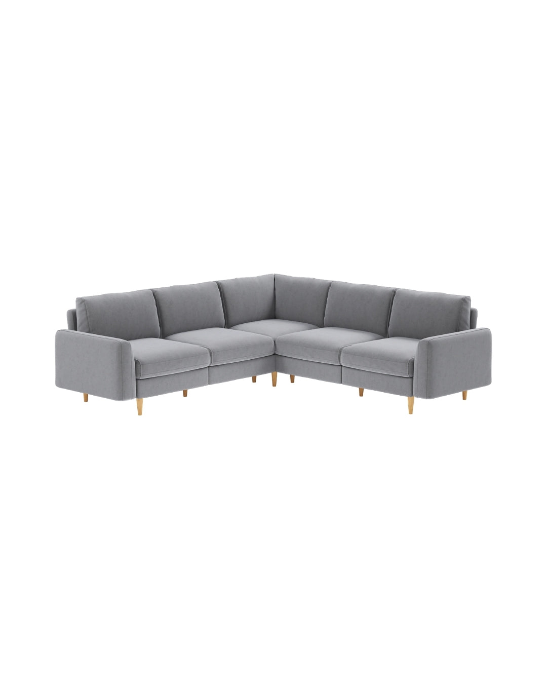 Modulares L Ecksofa Elisabeth Medium mit Schlaffunktion