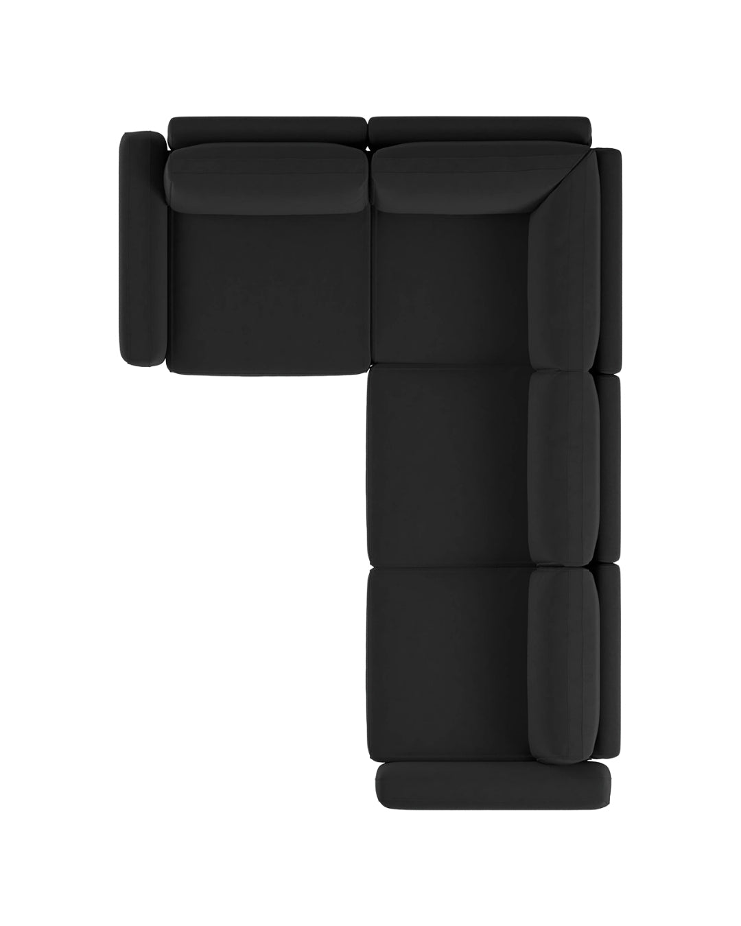 Modulares L Ecksofa Elisabeth Small mit Schlaffunktion