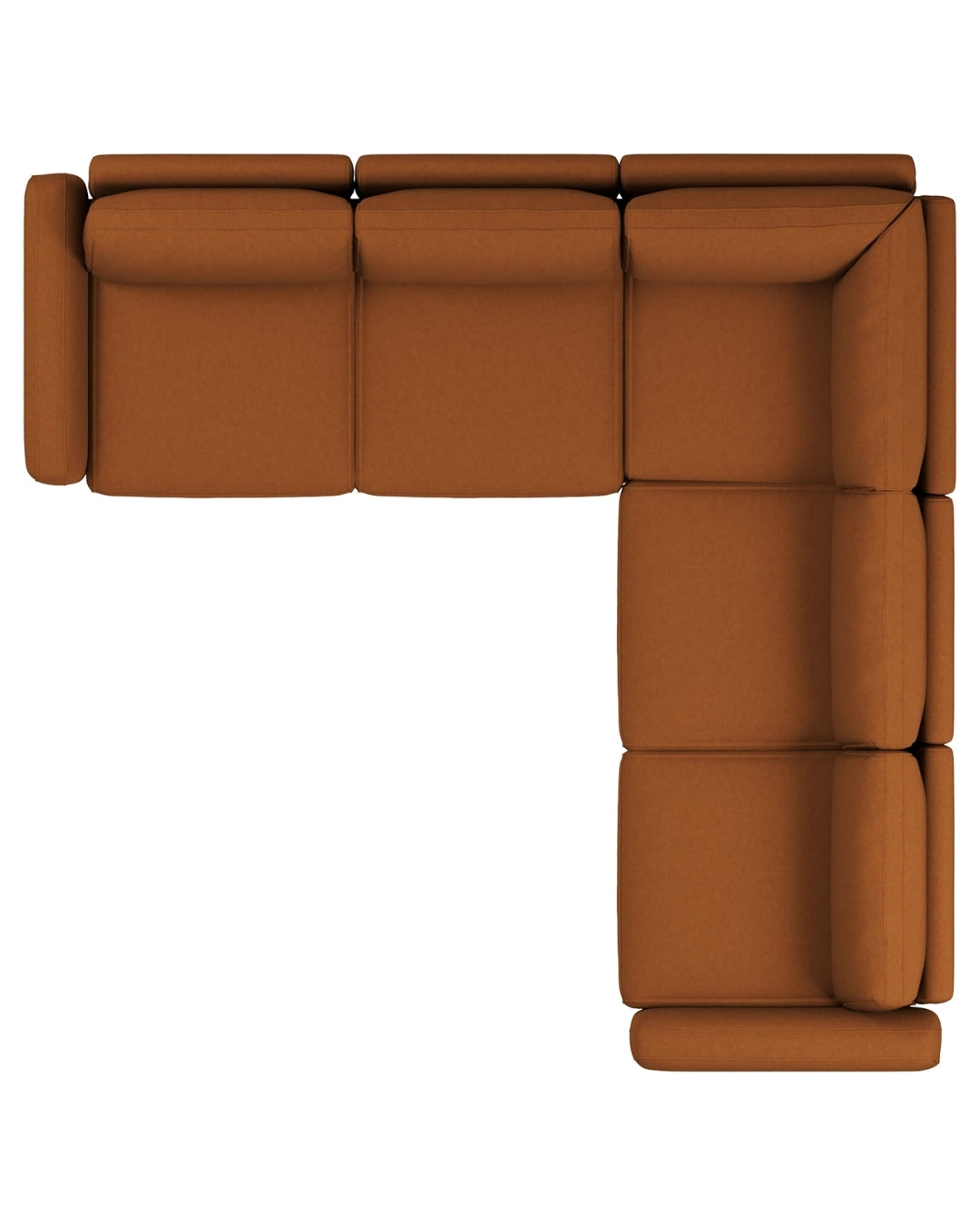 Modulares L Ecksofa Elisabeth Medium mit Schlaffunktion
