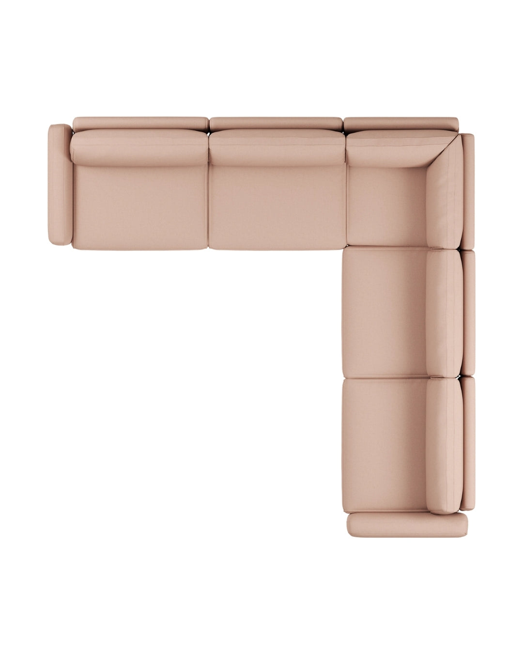 Modulares L Ecksofa Elisabeth X-Large mit Schlaffunktion