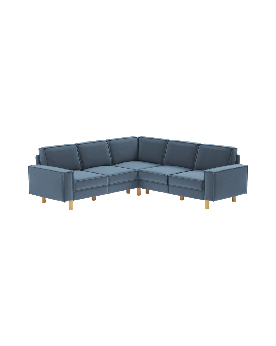 Modulares L Ecksofa Harry Medium mit Schlaffunktion