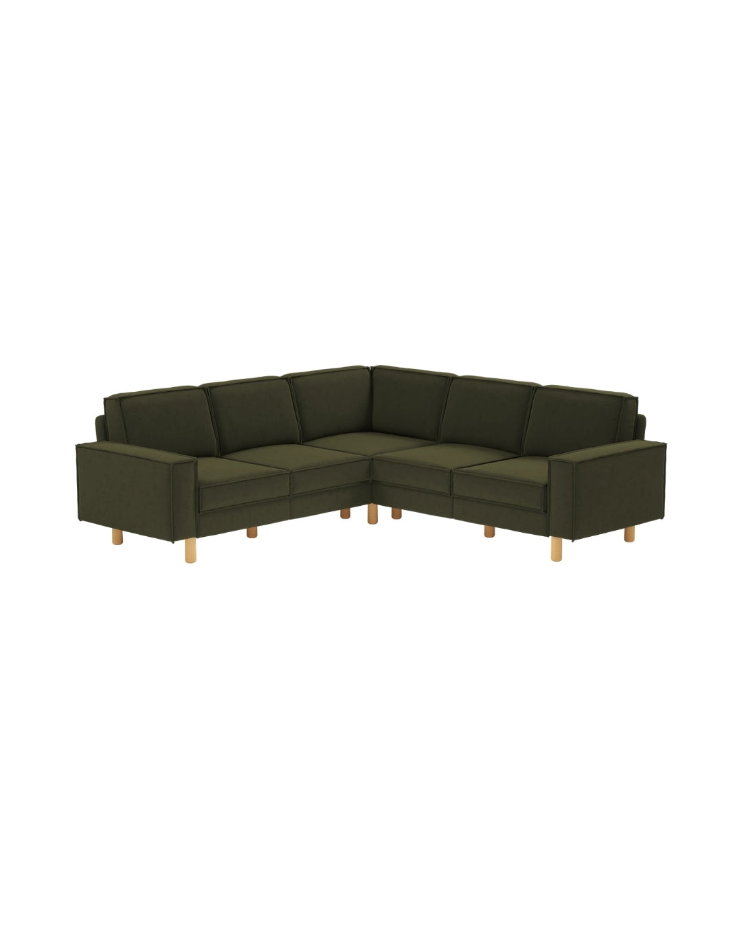 Modulares L Ecksofa Harry Medium mit Schlaffunktion