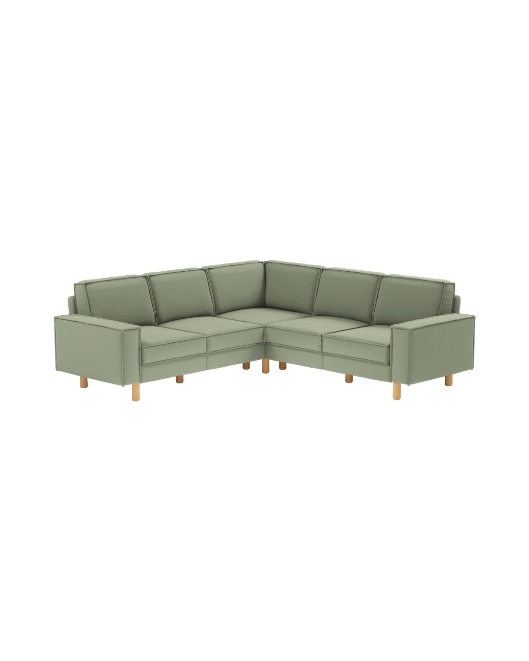 Modulares L Ecksofa Harry Medium mit Schlaffunktion