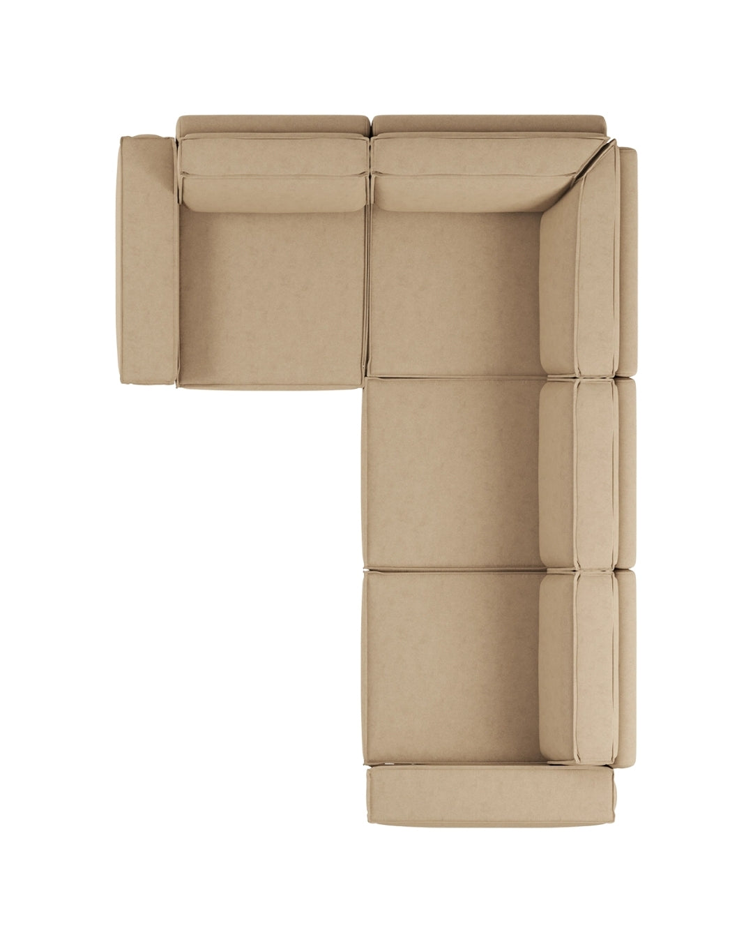 Modulares L Ecksofa Harry Small mit Schlaffunktion