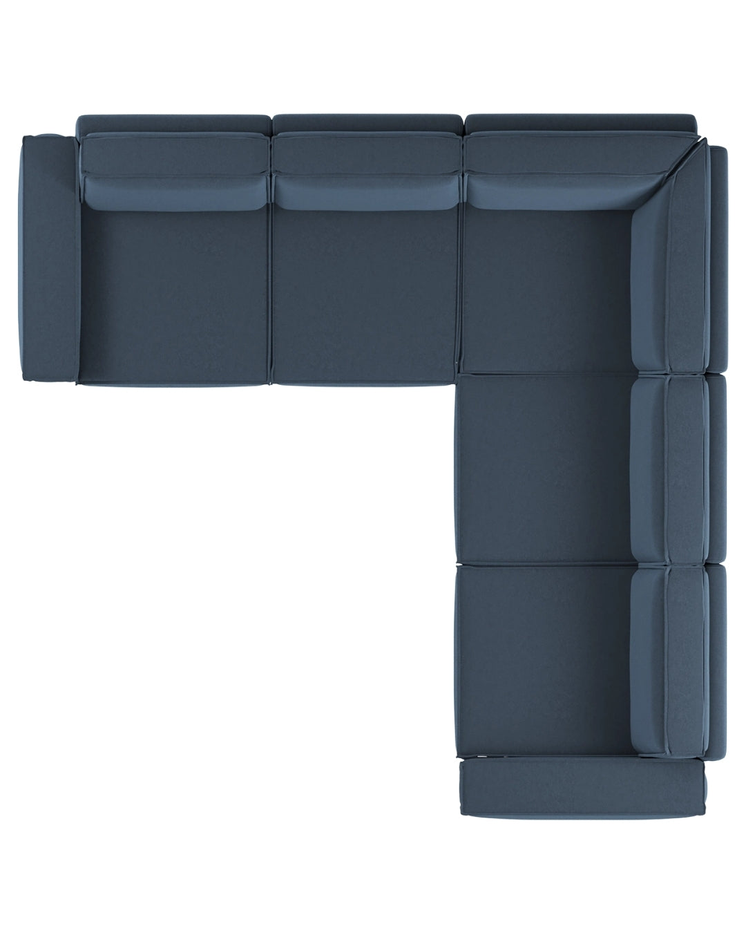 Modulares L Ecksofa Harry Medium mit Schlaffunktion