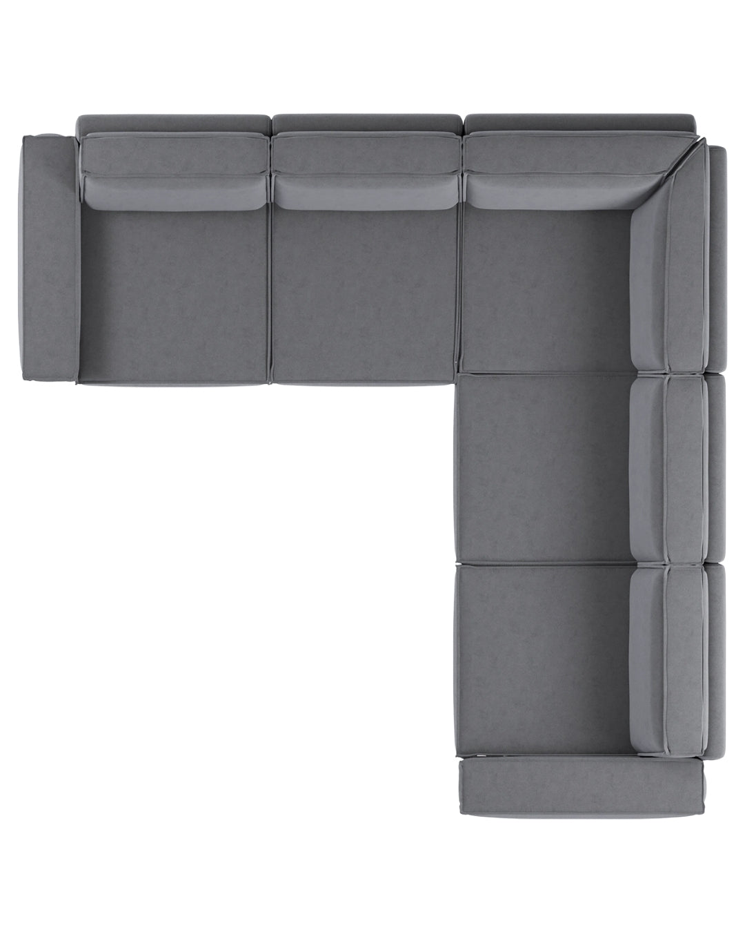 Modulares L Ecksofa Harry Medium mit Schlaffunktion