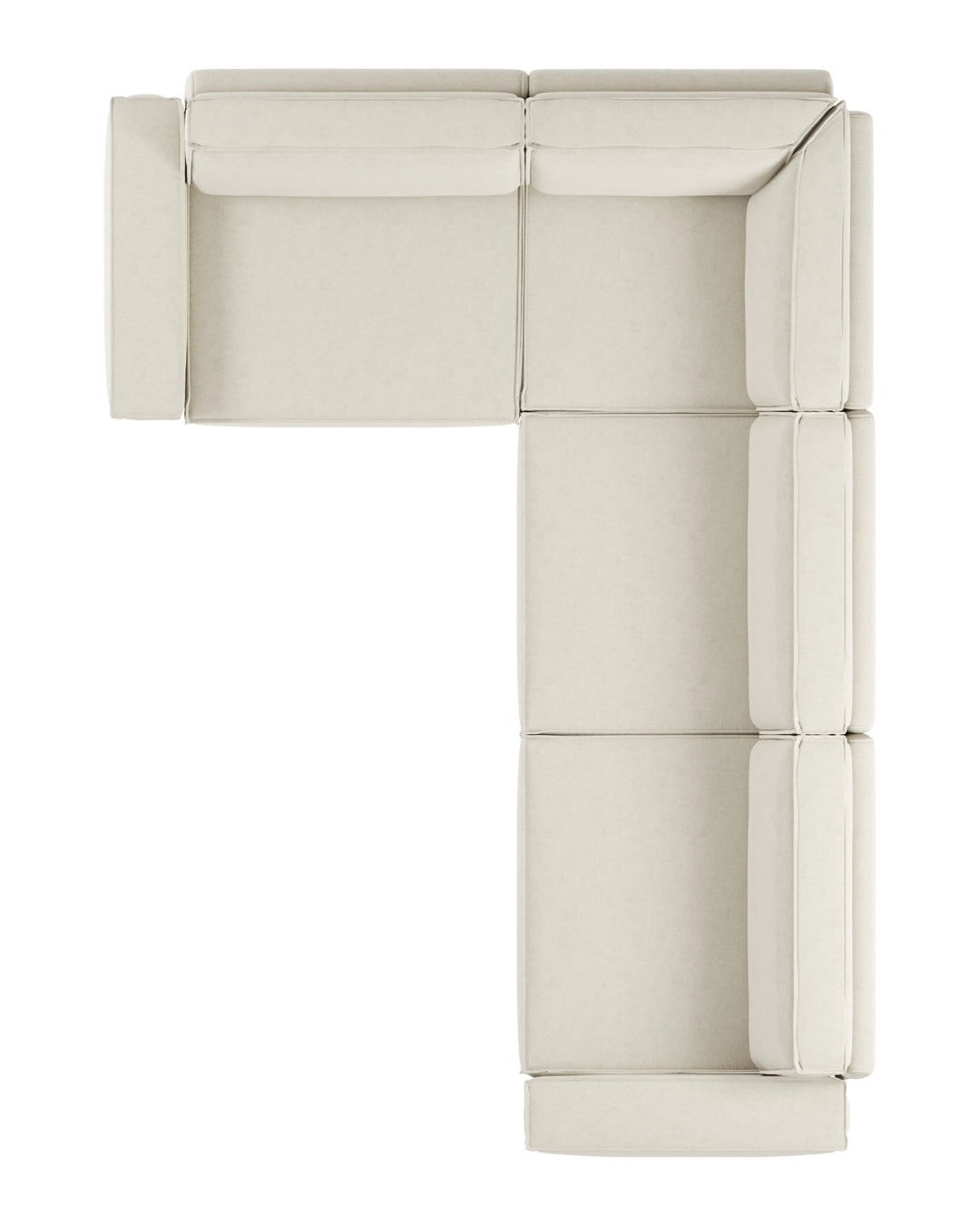 Modulares L Ecksofa Harry Large mit Schlaffunktion