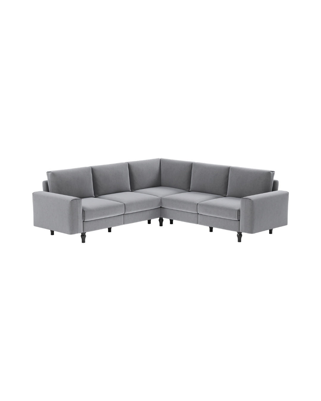 Modulares L Ecksofa Jay Medium mit Schlaffunktion