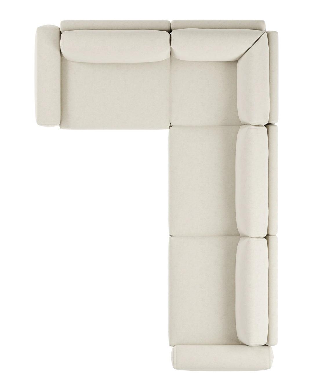 Modulares L Ecksofa Jay Large mit Schlaffunktion