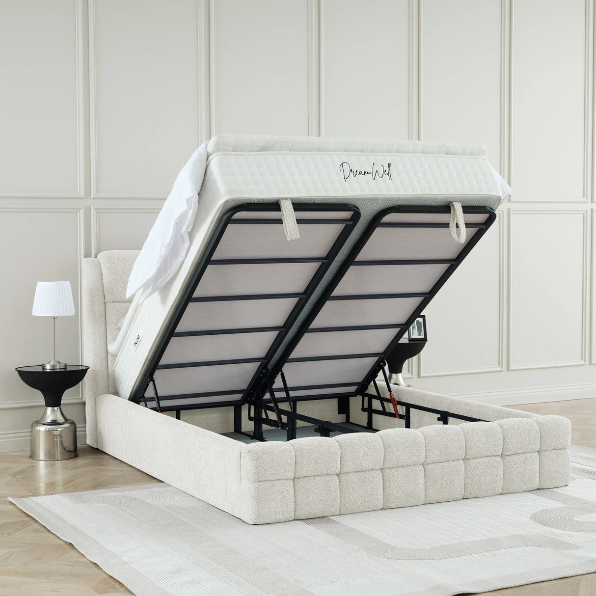 Posteľ s úložným priestorom MILA