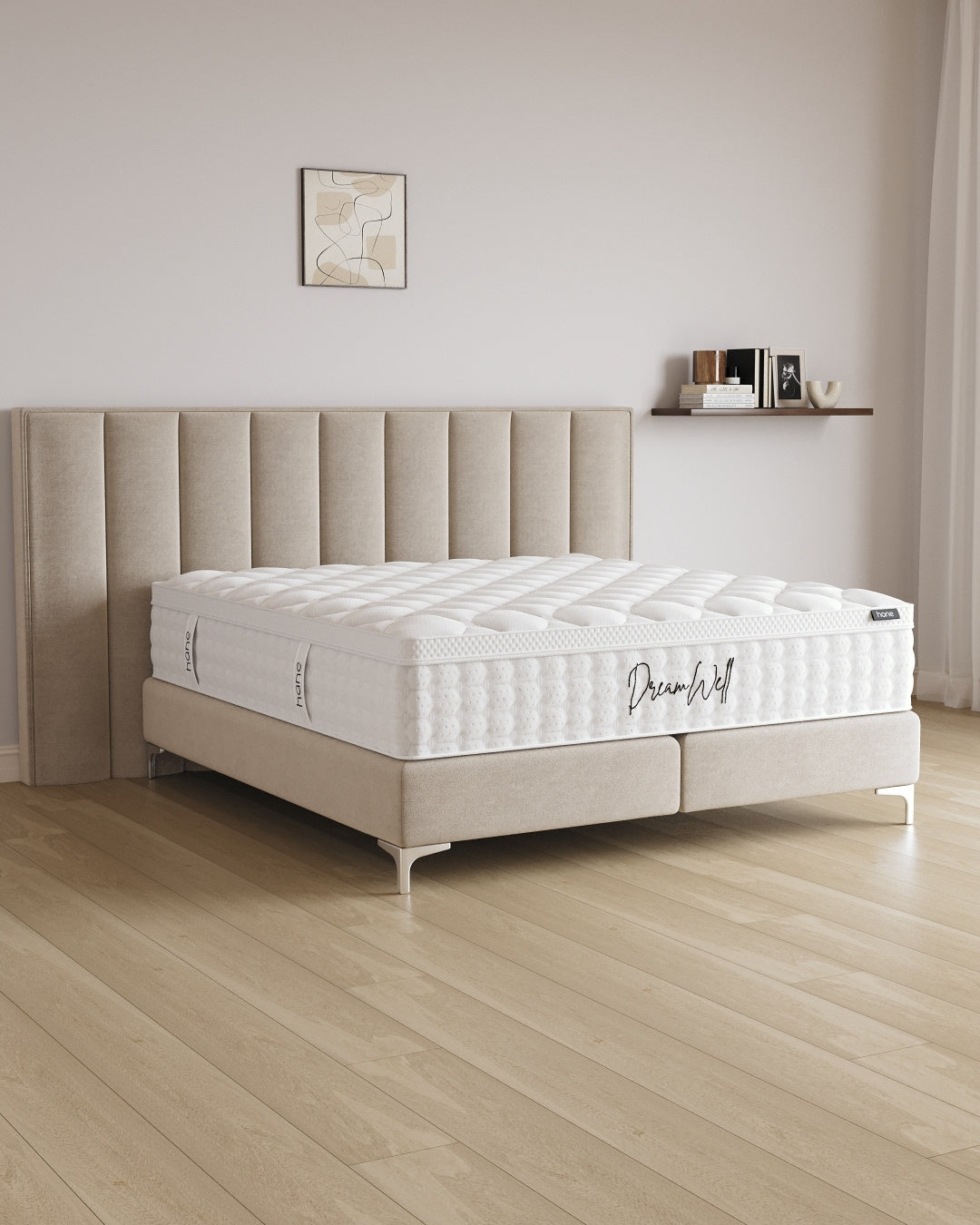 Boxspringbett Passion in Samt