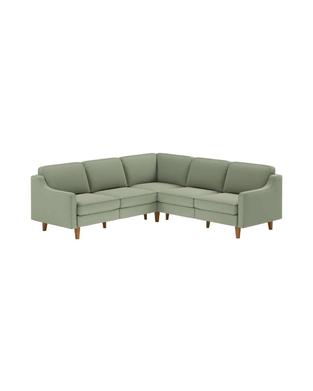 Modulares L Ecksofa Robin Medium mit Schlaffunktion