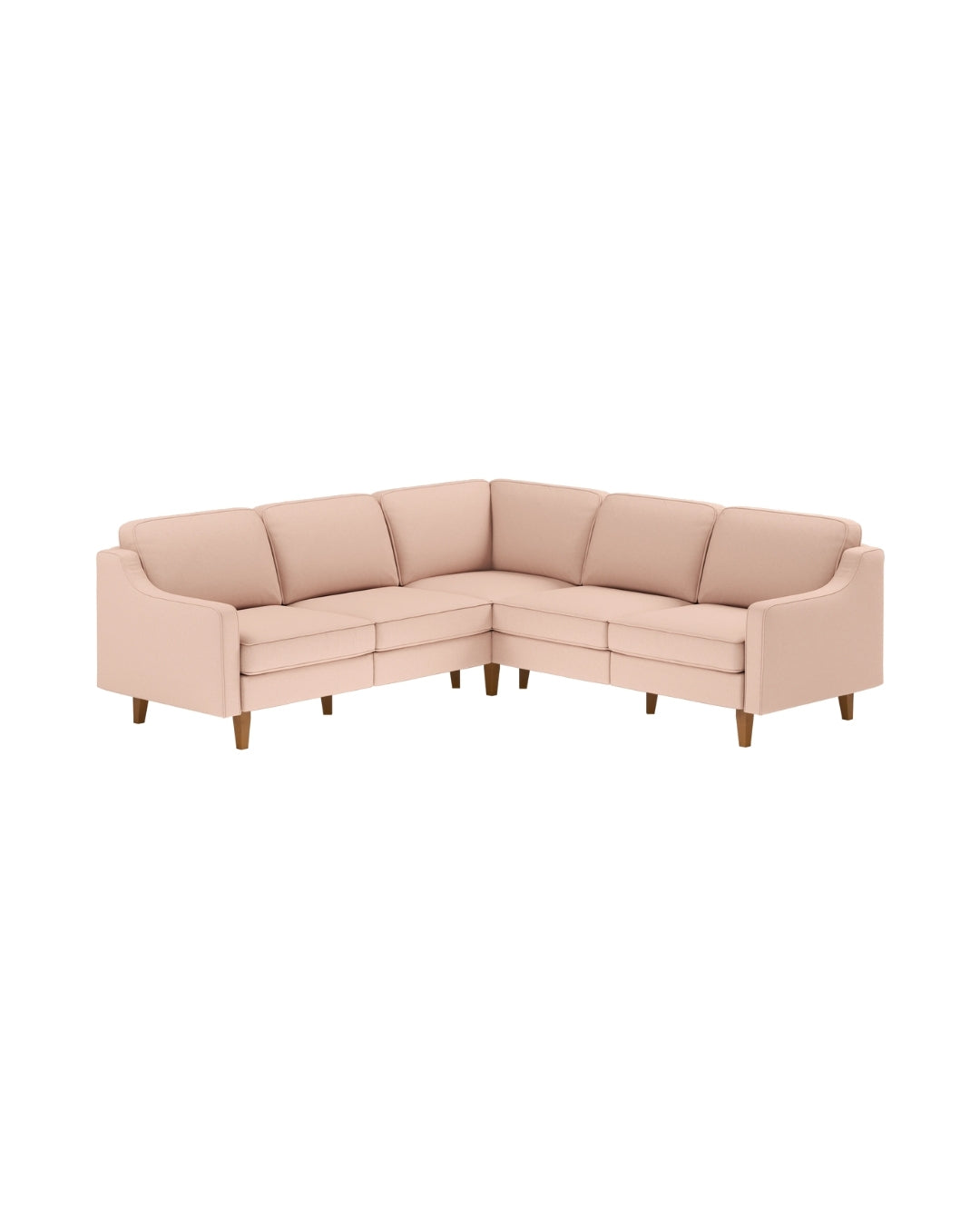 Modulares L Ecksofa Robin Medium mit Schlaffunktion