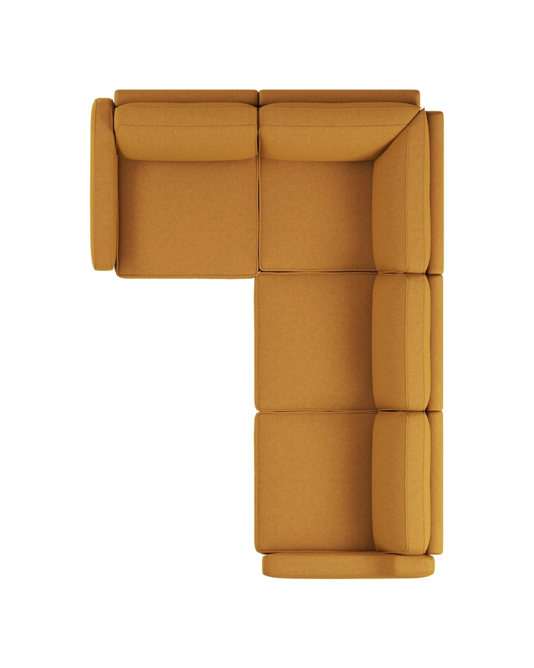 Modulares L Ecksofa Robin Small mit Schlaffunktion