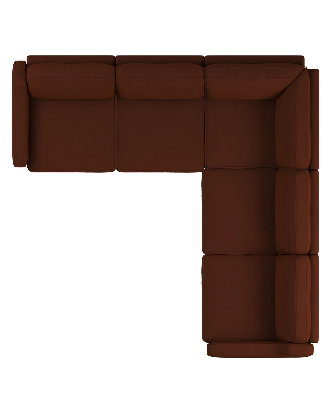 Modulares L Ecksofa Robin Medium mit Schlaffunktion