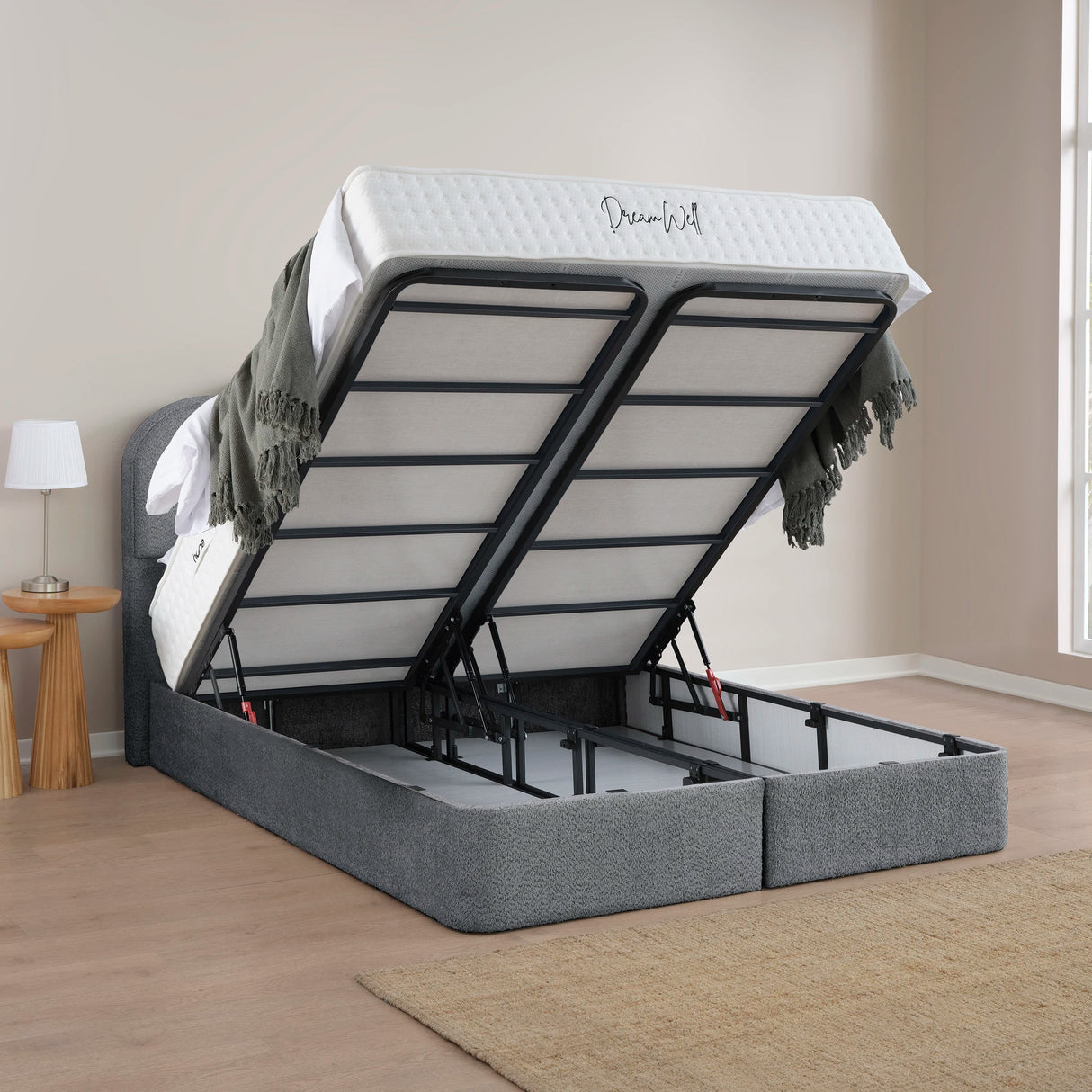 Bett mit Stauraum JASMIN