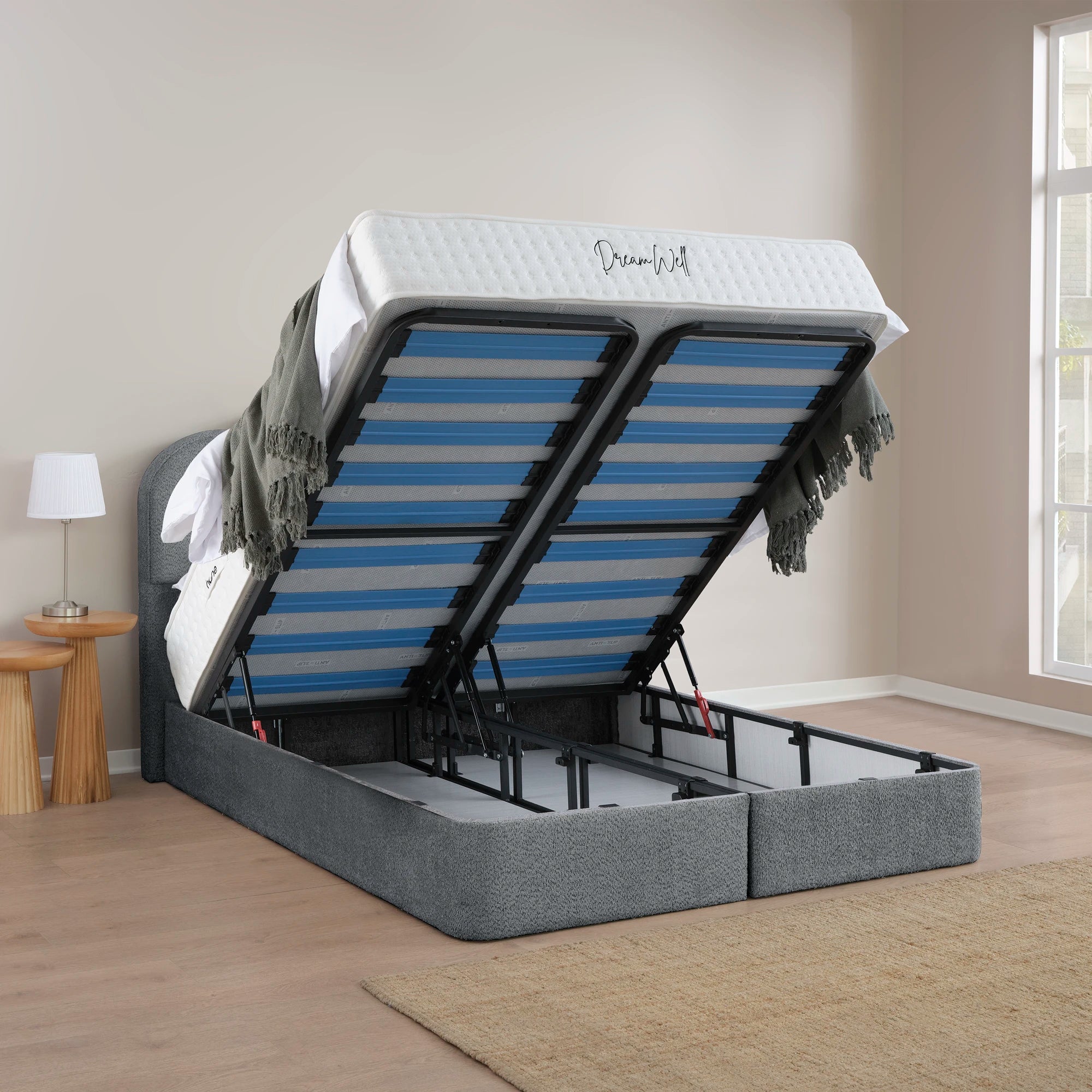 Posteľ s úložným priestorom JASMIN