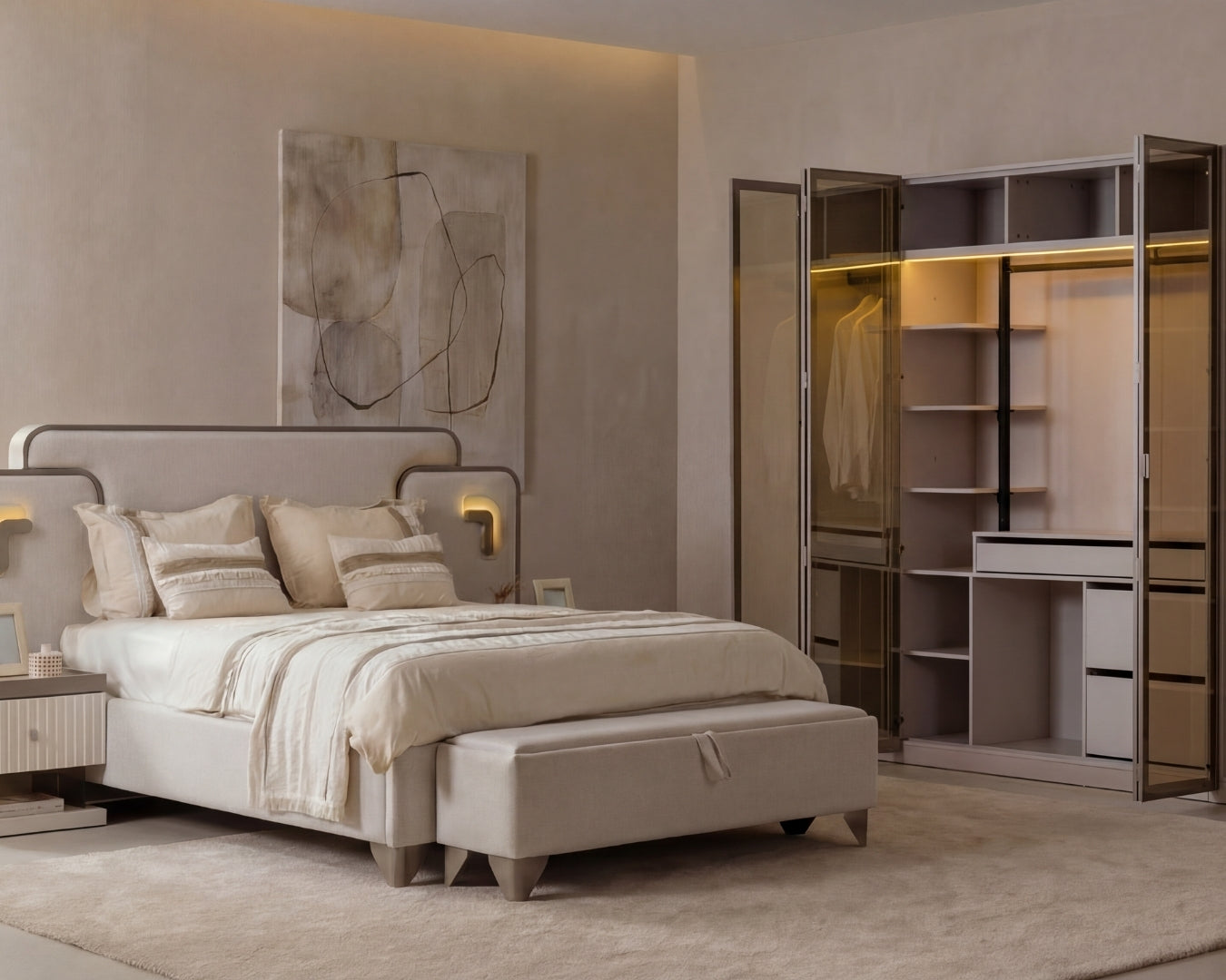 Komplettes Schlafzimmer Zerre – individuell planbar