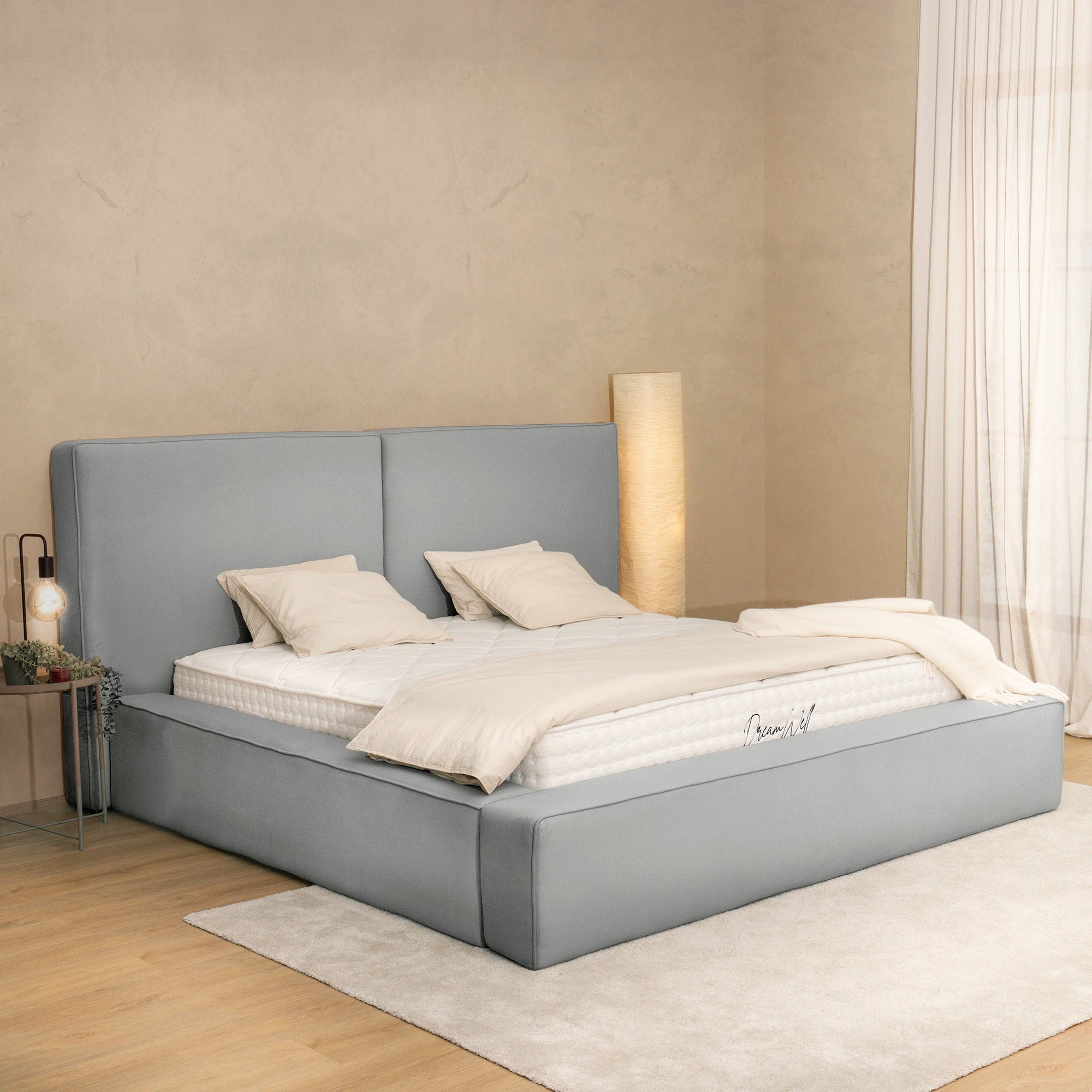 Bett mit Stauraum OLBIA