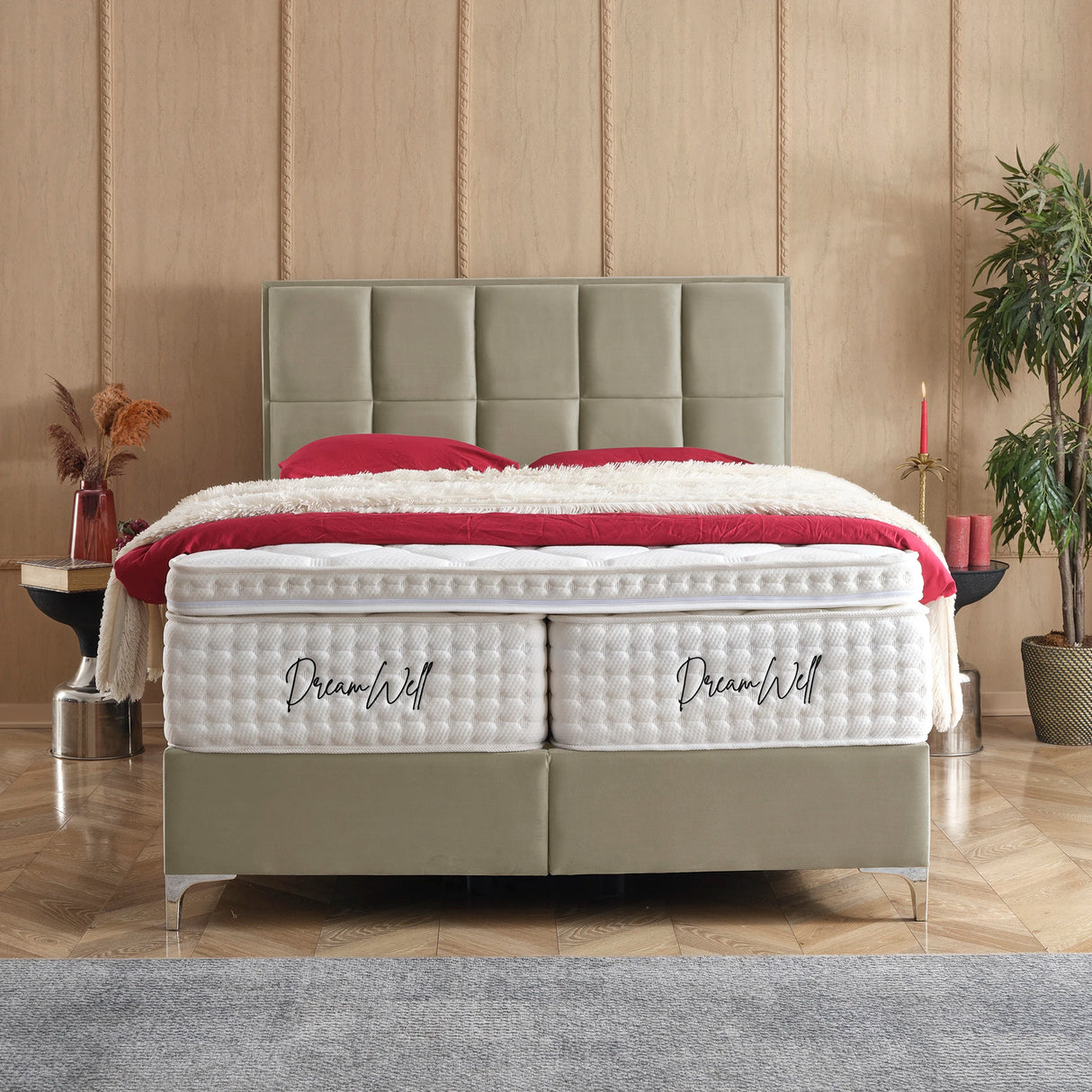 Bett mit Stauraum CASTLE