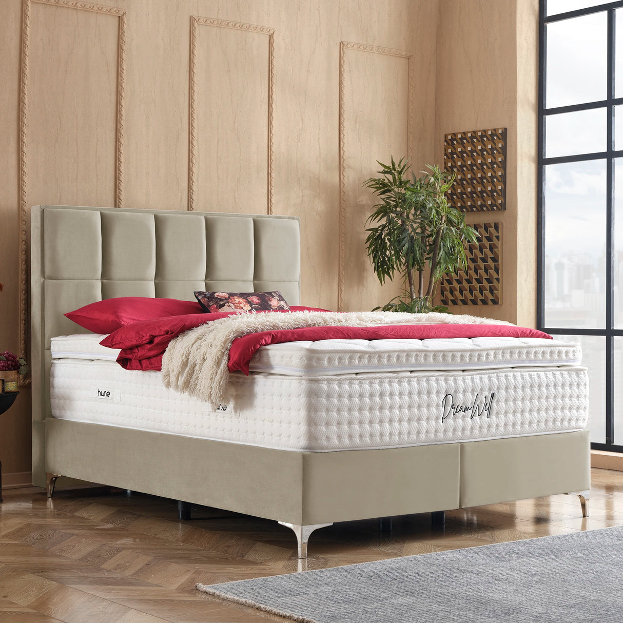 Bett mit Stauraum CASTLE