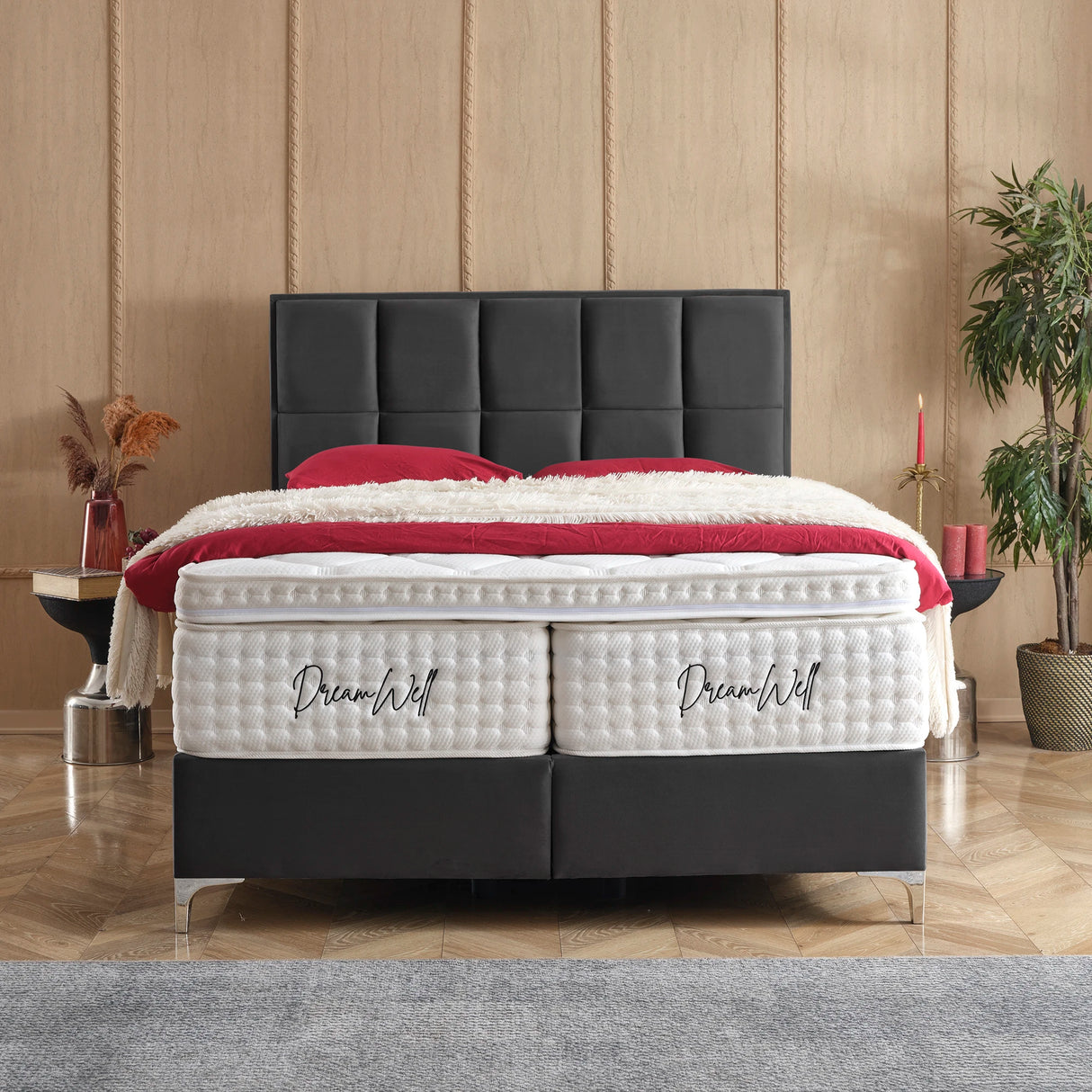 Bett mit Stauraum CASTLE