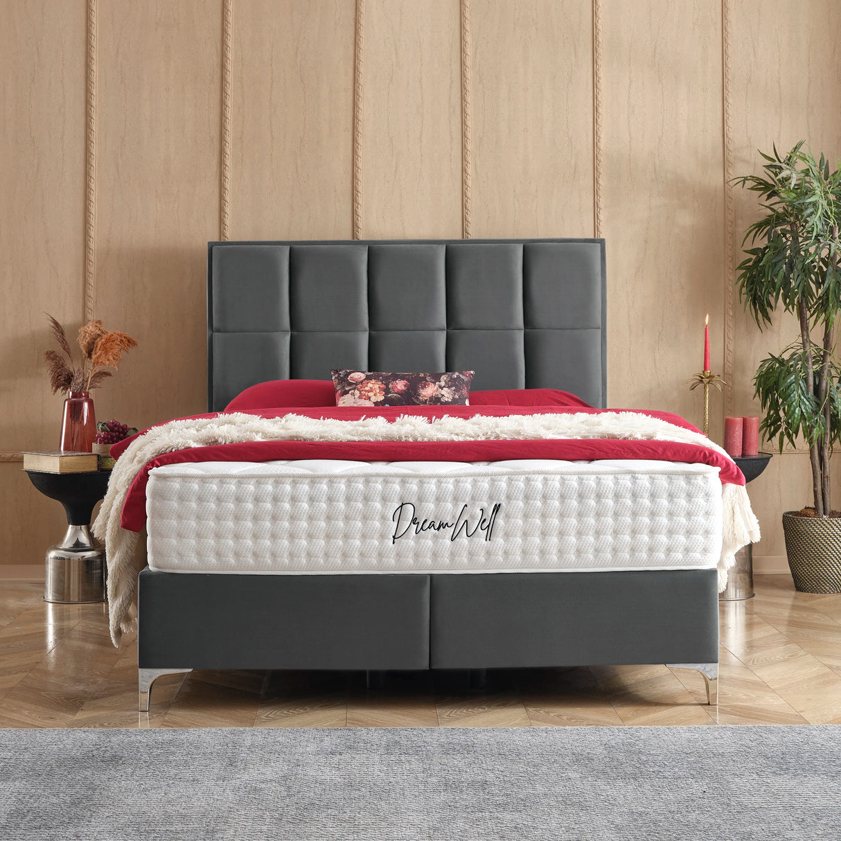 Bett mit Stauraum CASTLE