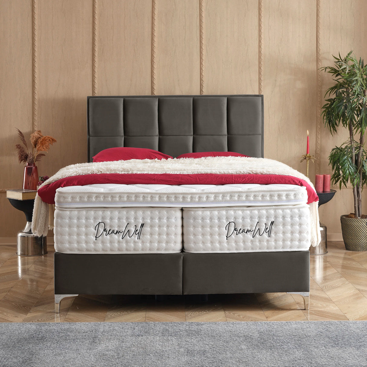 Bett mit Stauraum CASTLE