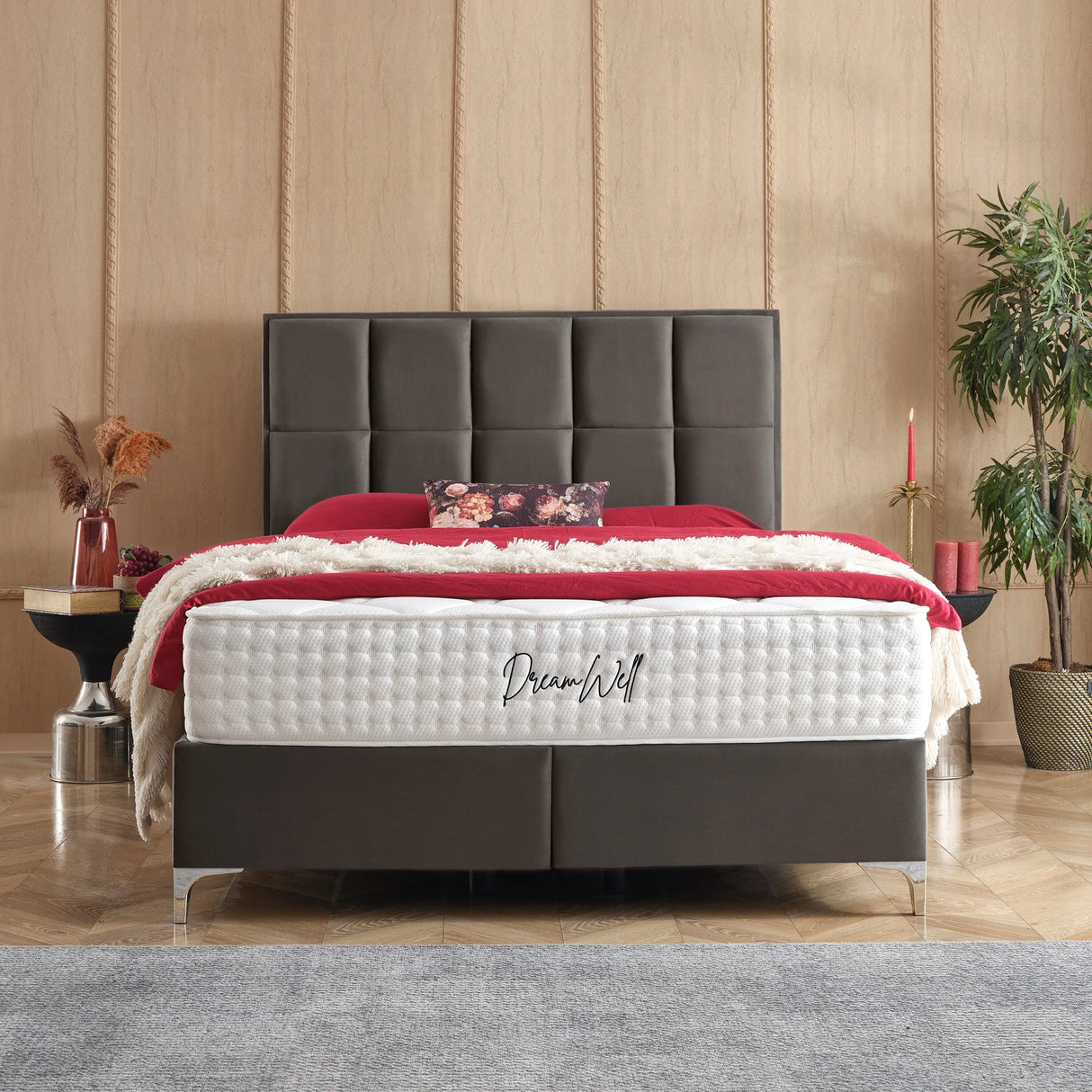 Bett mit Stauraum CASTLE