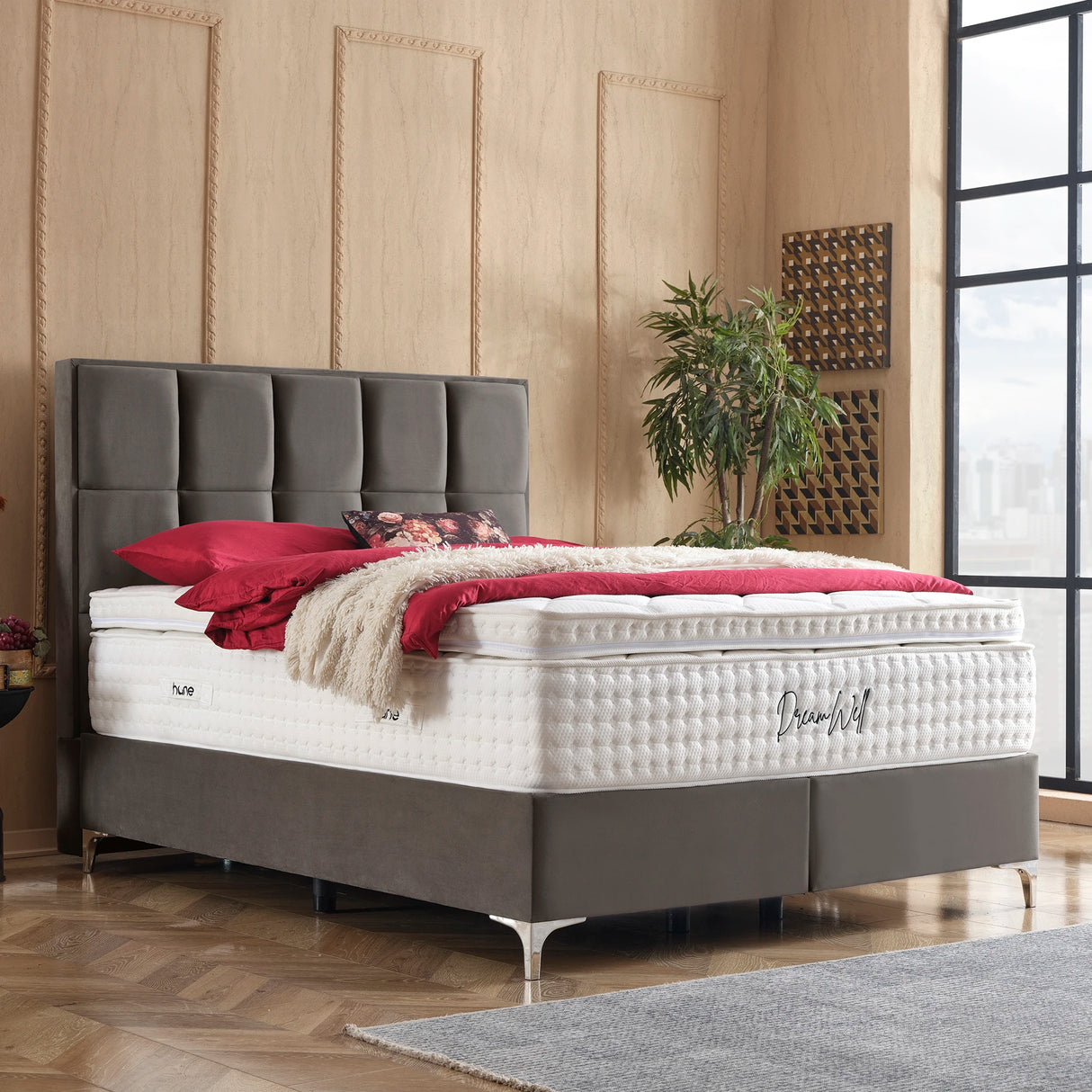 Bett mit Stauraum CASTLE