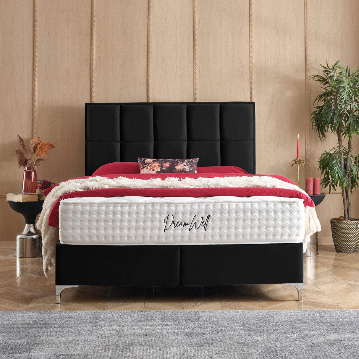 Bett mit Stauraum CASTLE