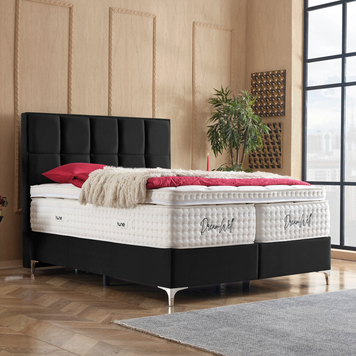 Bett mit Stauraum CASTLE