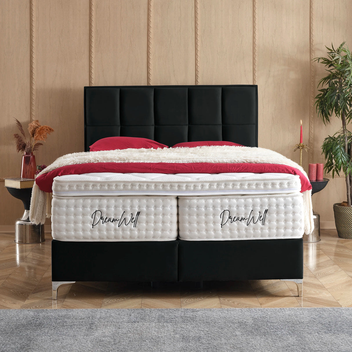 Bett mit Stauraum CASTLE