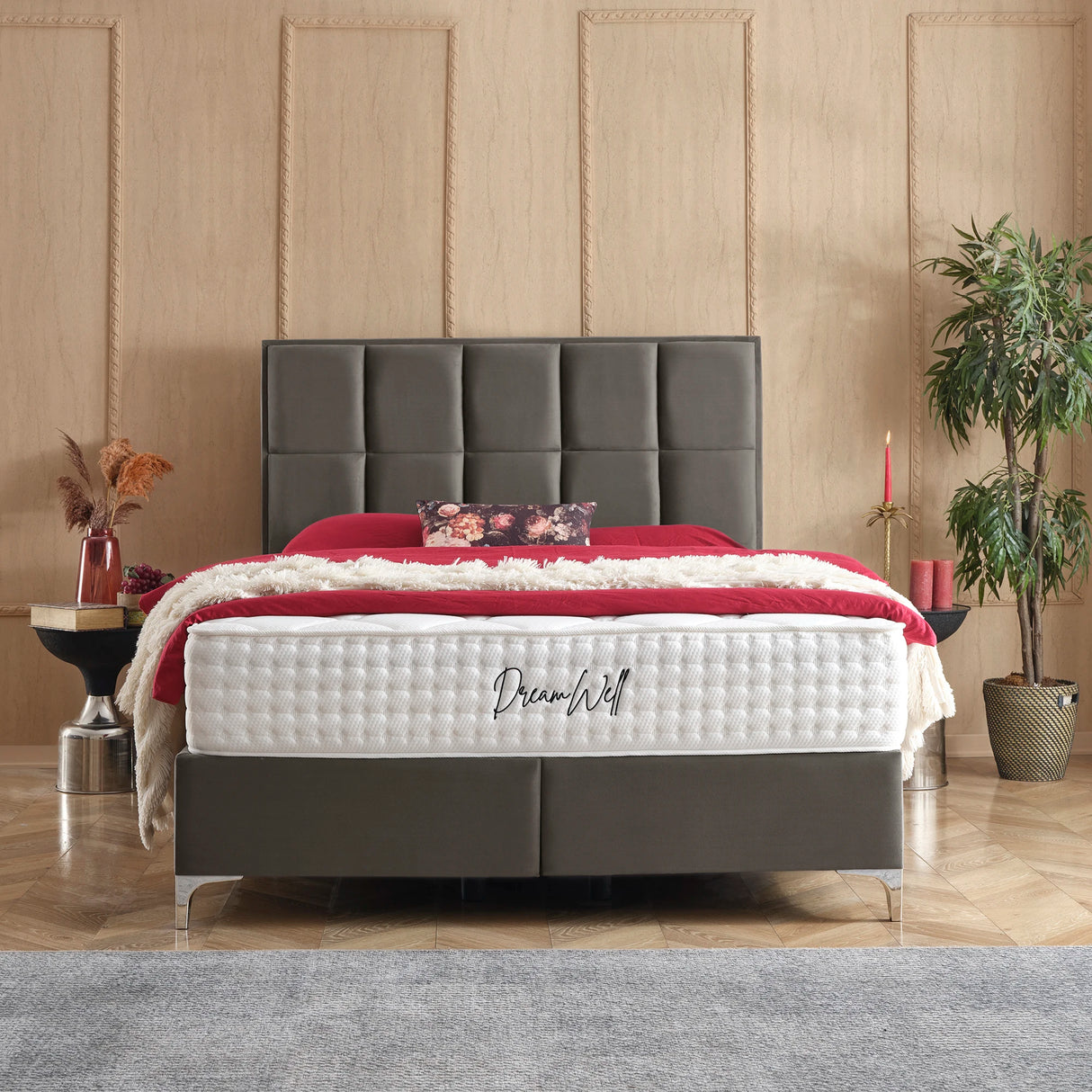 Bett mit Stauraum CASTLE