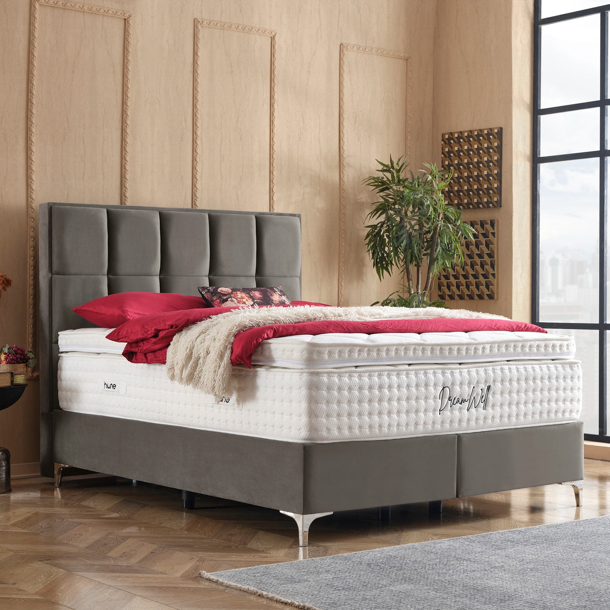 Bett mit Stauraum CASTLE