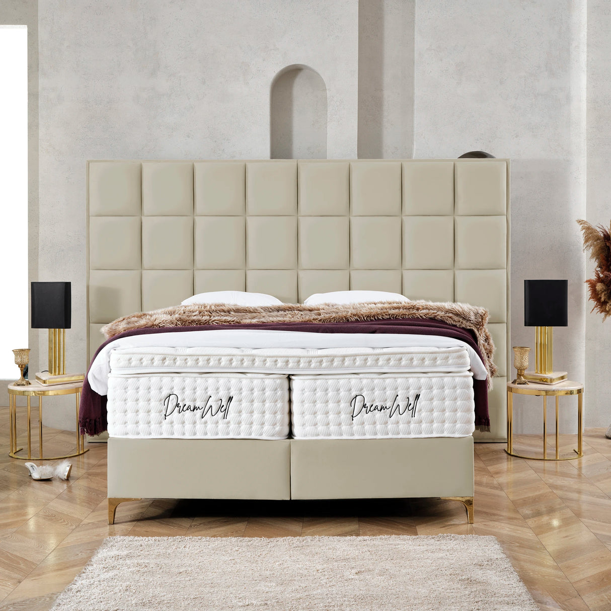 Bett mit Stauraum CASTLE LONG