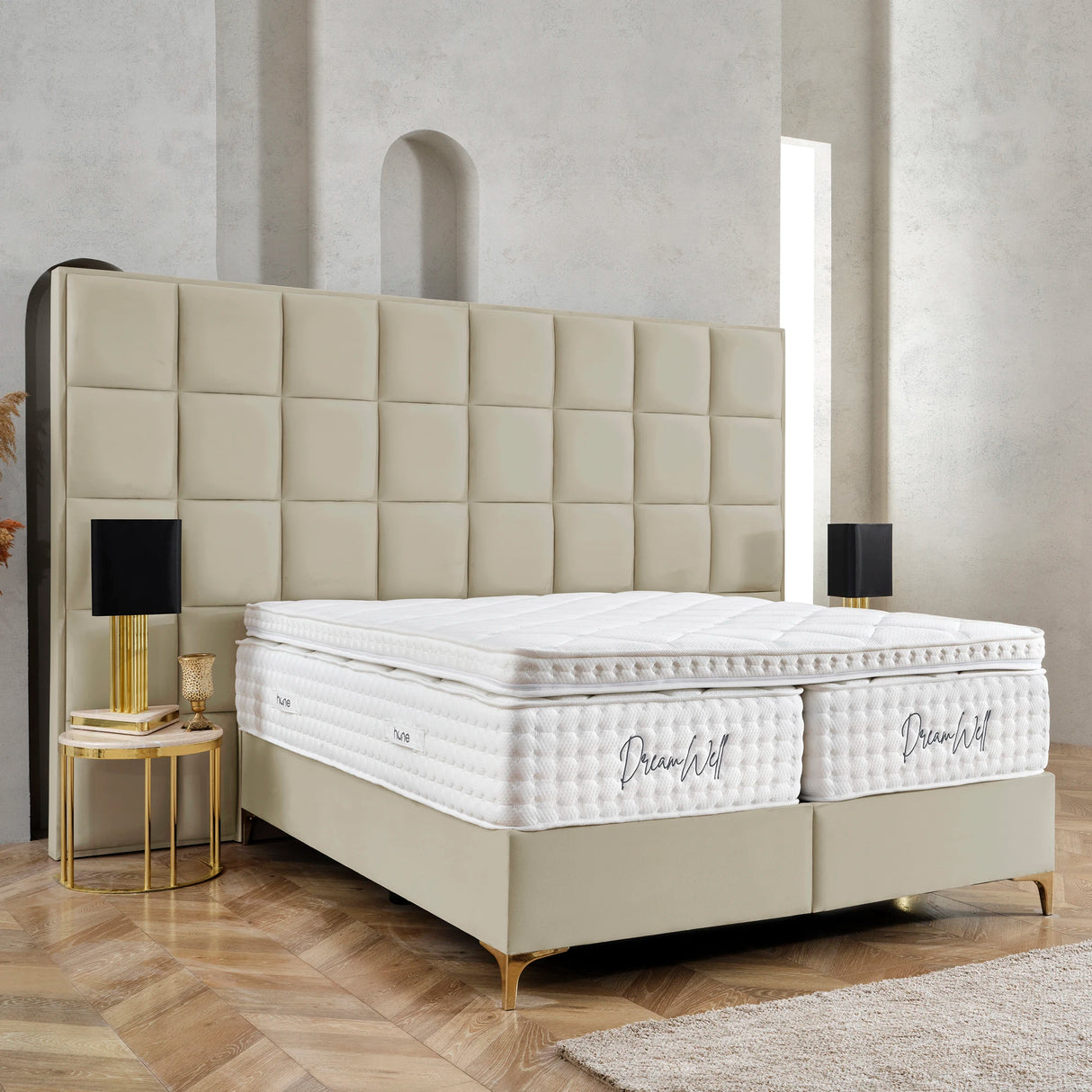 Bett mit Stauraum CASTLE LONG